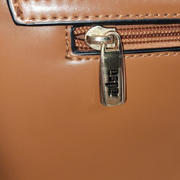 👜ESPE Caramel Coloured Faux Leather Designer Hand Bag - Picture 9 of 16